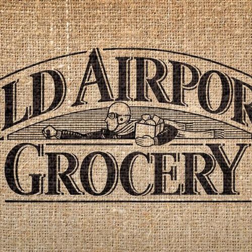 Old Airport Grocery Logo Design