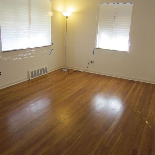 Vacant Home Staging of a Parma rental property bef
