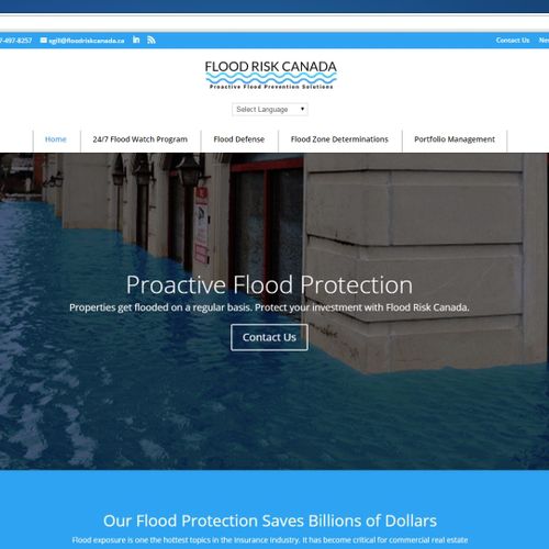 Website Completed - Flood Risk Canada - Flood Prev