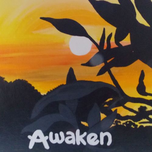 Awaken - Custom Art - Acrylic on Canvas by Roxanne