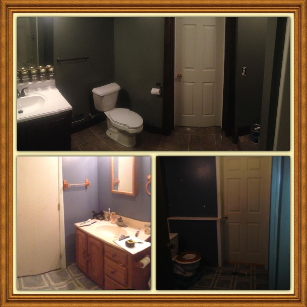 Bathroom that I just got done doing 2 weeks ago.
