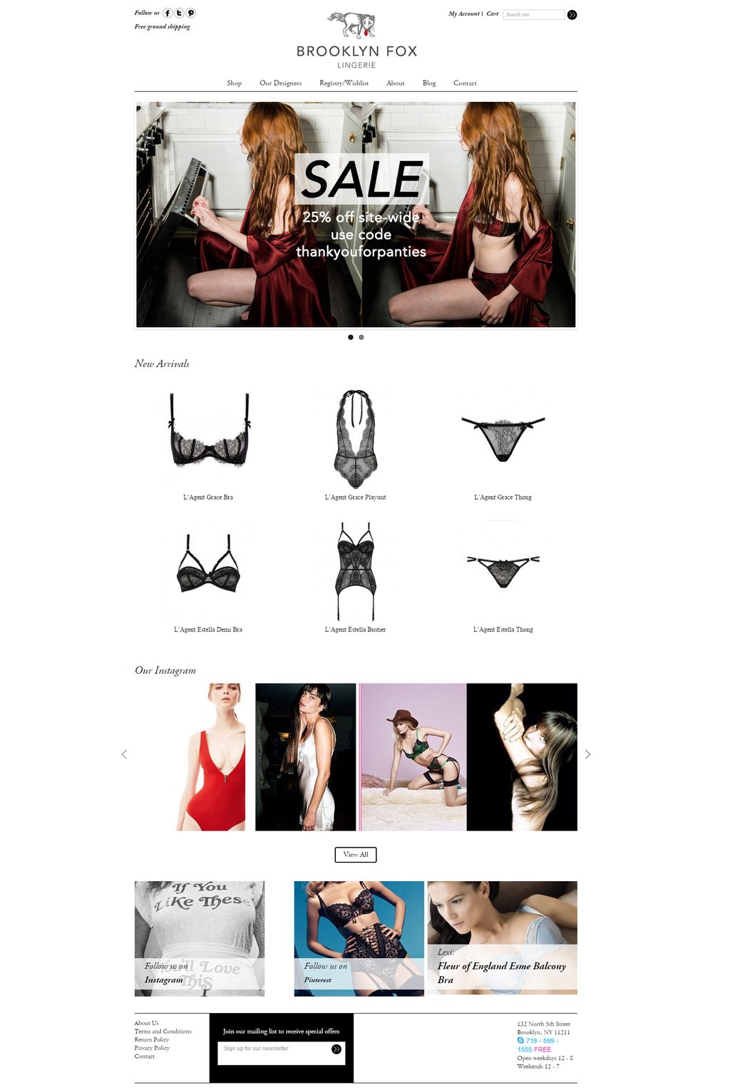 We customized this Magento E-Commerce store for Al