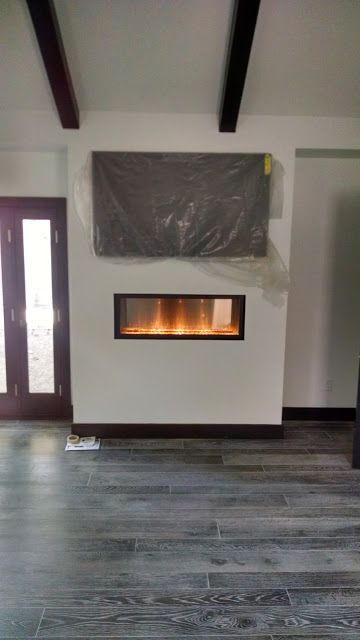 Walnut acres modern firplace