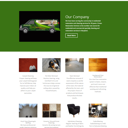 Full website, design and copy done by Arcand Media