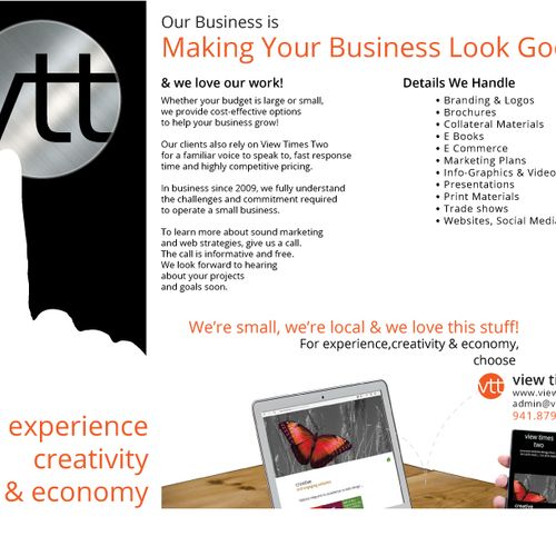 View Times Two - Our business is making your busin