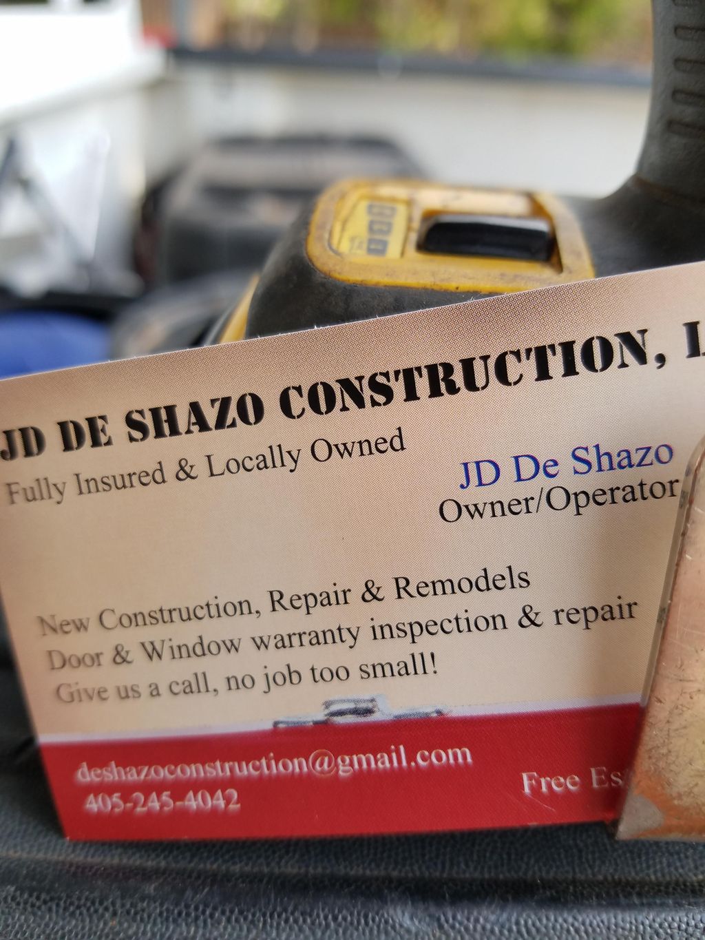 DESHAZO CONSTRUCTION LLC.