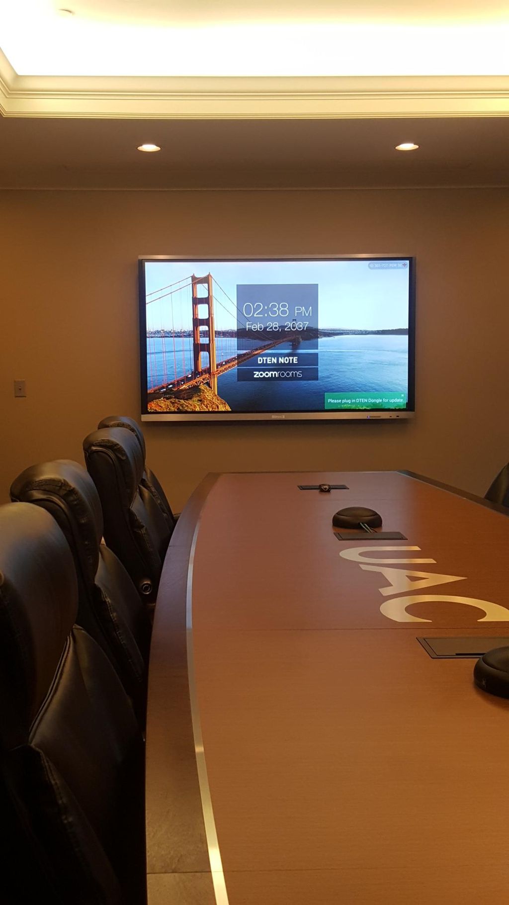 Conference Room Integrated Monitor Install