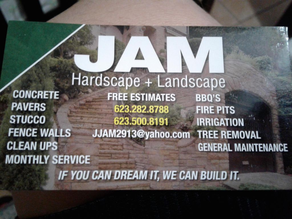 JAM hardscape and landscapes