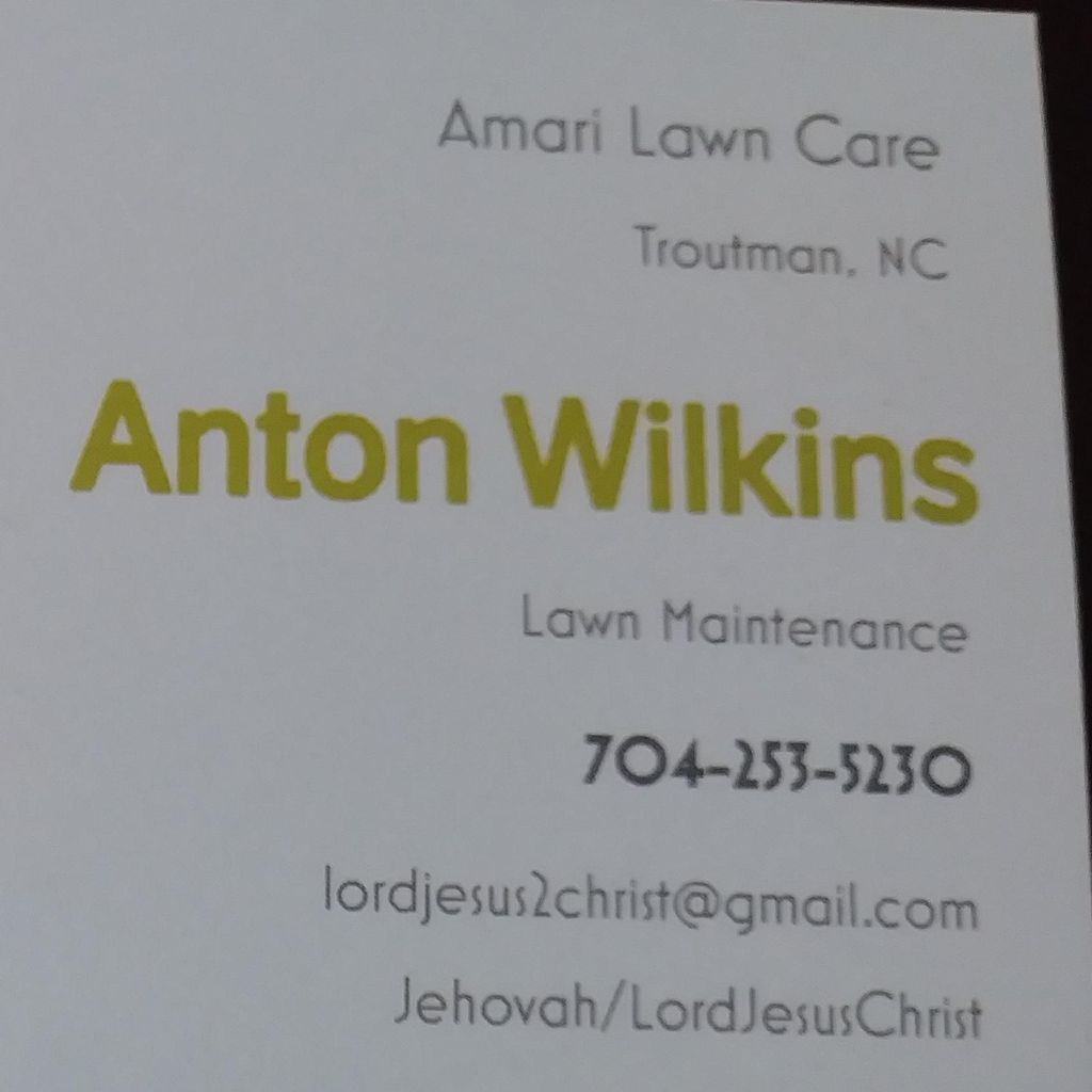 Amari's lawn care