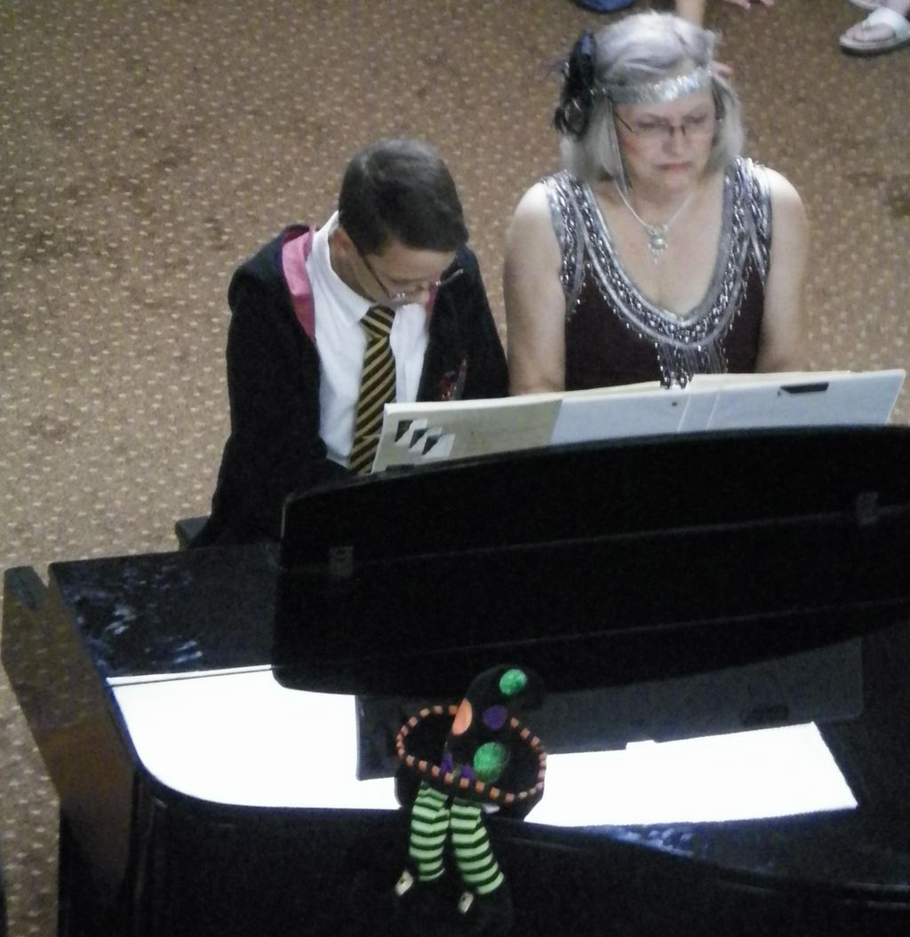 Playing Duet:  Phantom of Opera