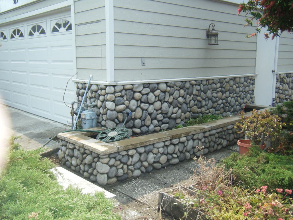 Rock veneer Installation