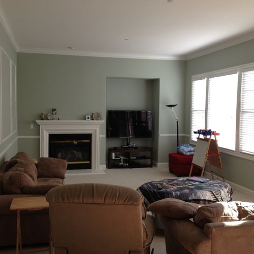 Dublin home interior painting project