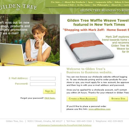 Gilden Tree - Custom Wholesale E-Commerce