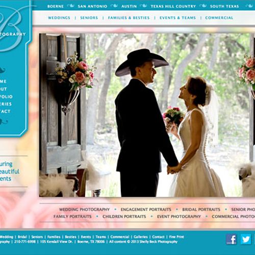 Website for Shelly Beck Photography