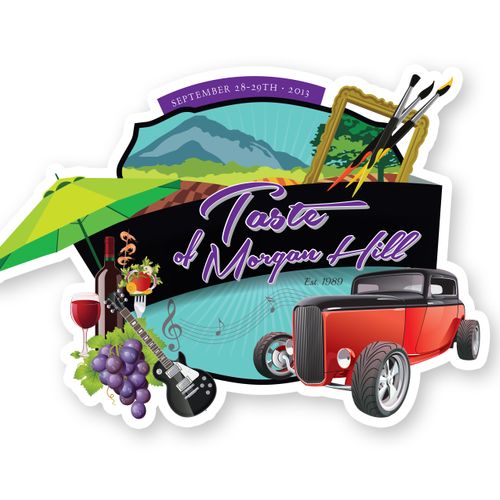 Taste of Morgan Hill 2013 event logo