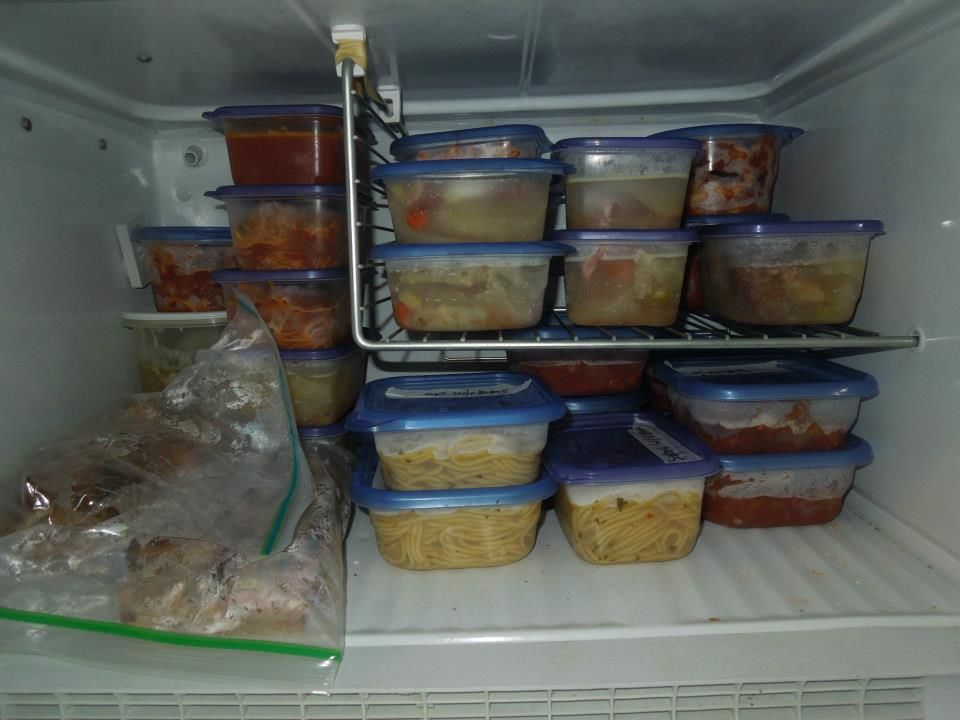 Meals prepared for you to eat now or freeze for la