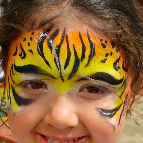 Airbrush Face Painting