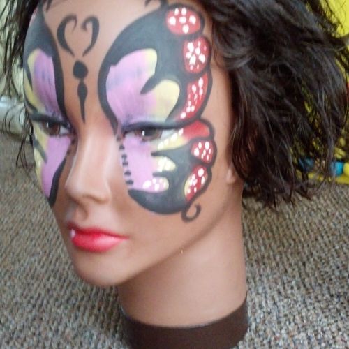 Detailed Butterfly (Full Face)