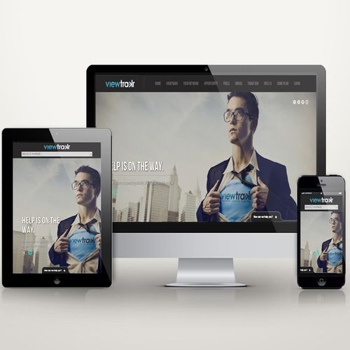 ViewTrakr, (My Start-Up)Responsive Web Design