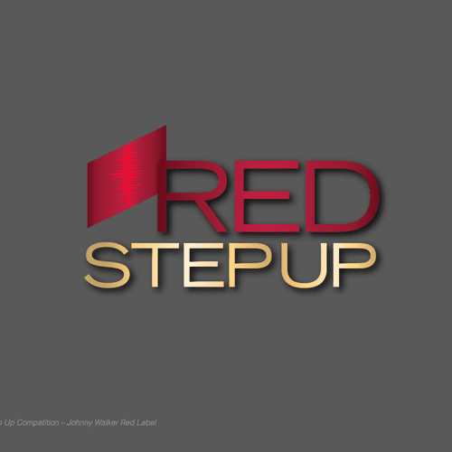 Red Step Up Music Competition Logo Johnny Walker R