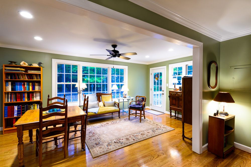 Interior picture of room addition in Seaford, Virg