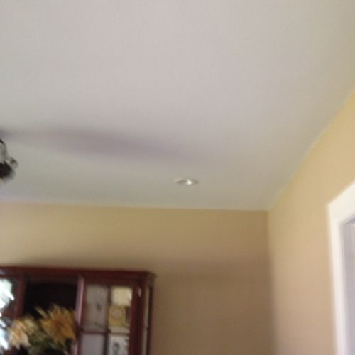 Resessed Light, Smooth ceiling, Inside Paint