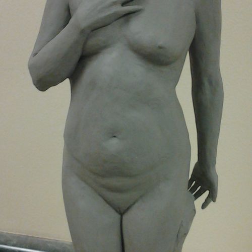 20 Hour Sculpture w/ model, 2012