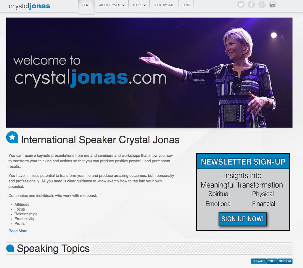 Joomla website for our client who is an internatio