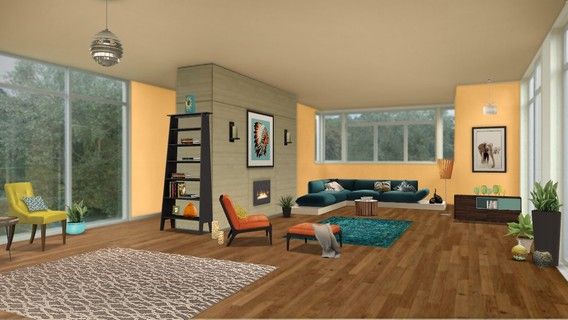 This is from my very first post on the Homestyler 