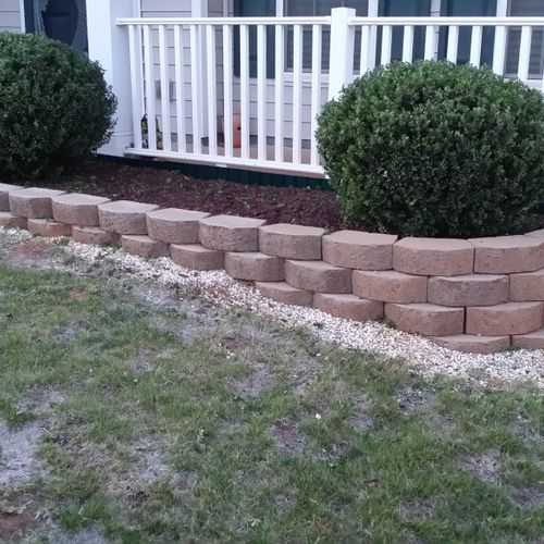 Retainer Walls By Yahweh Designed