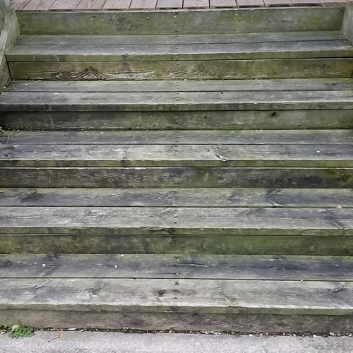 These were the steps on that 1860 home