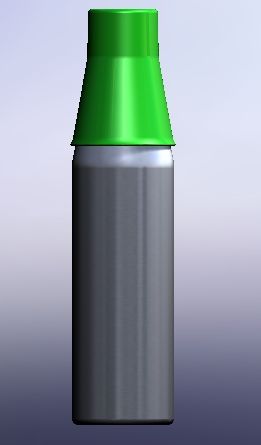 CAD model of first concept for Dixie Elixir; some 