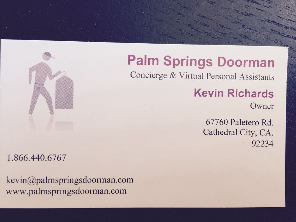 Palm Springs Doorman