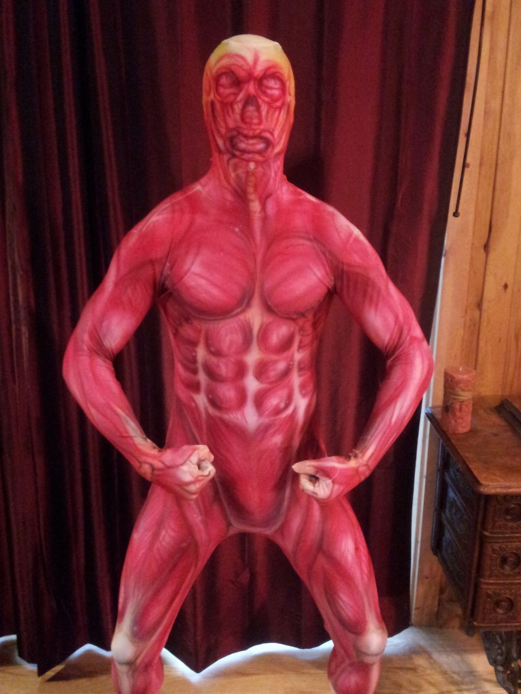 Flexible BodyPainting on Spandex