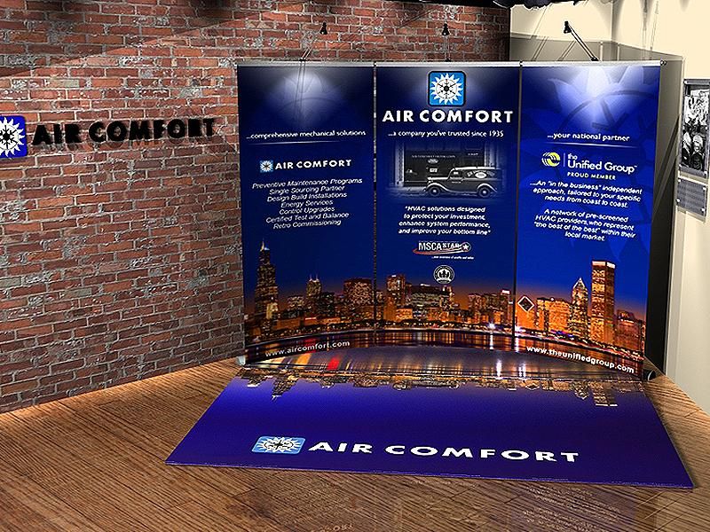 Air Comfort (Chicago, IL): Trade Show Exhibit
