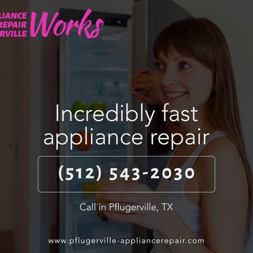 Pflugerville Appliance Repair Works