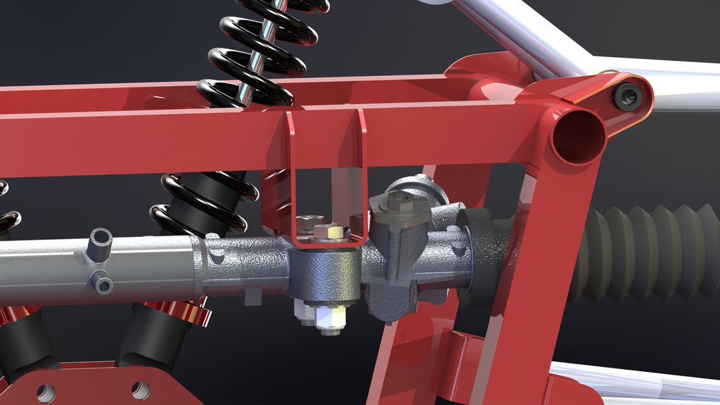 Auto front suspension