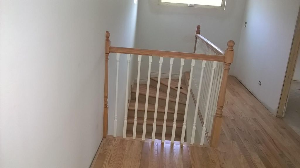 new hand rail and new stairs