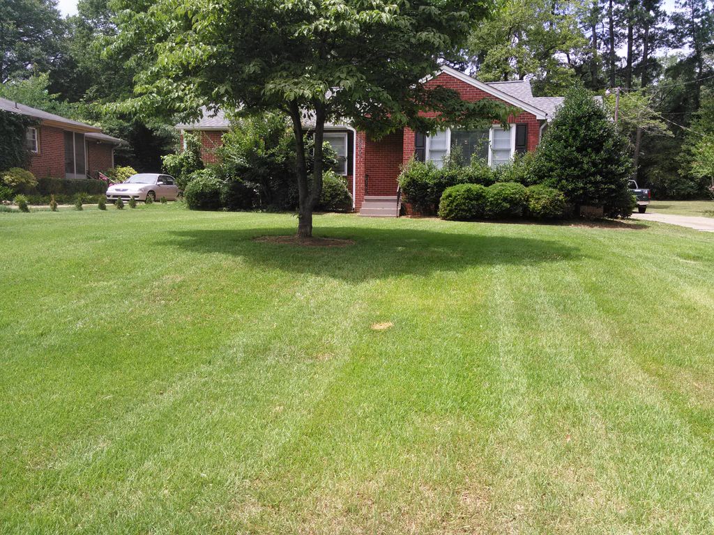 We can stripe your lawn this way too