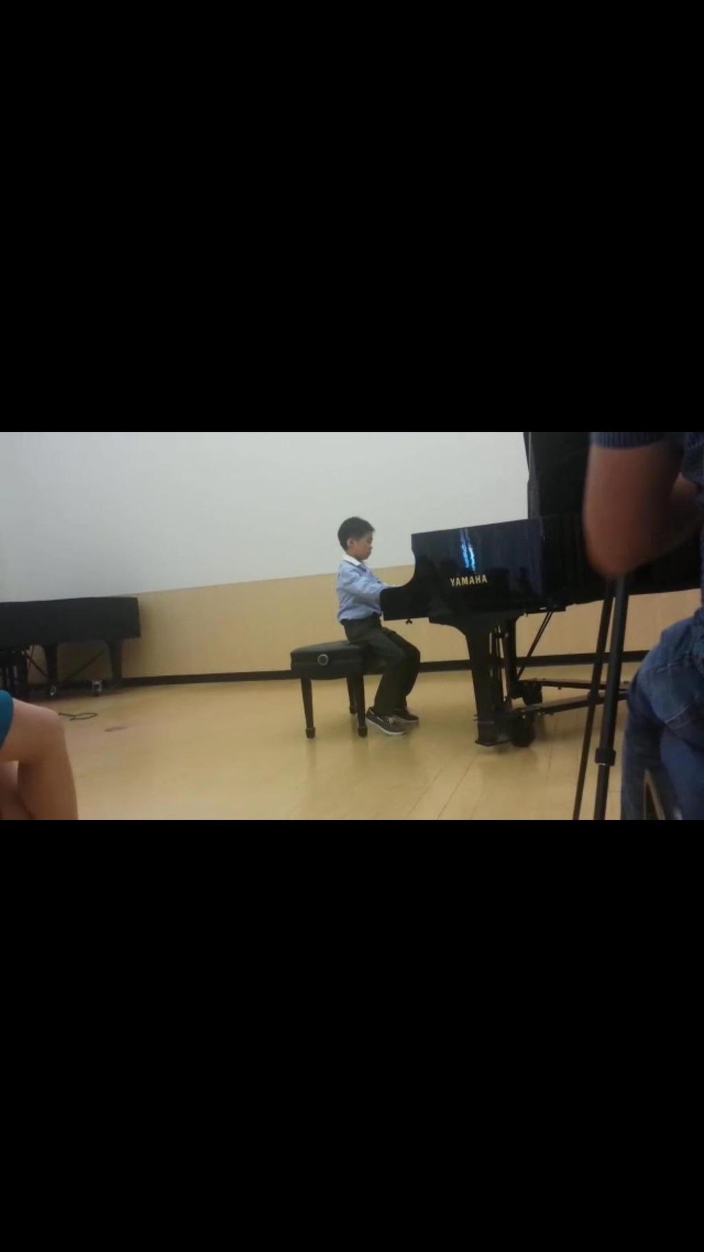 One of my student performing at our yearly recital