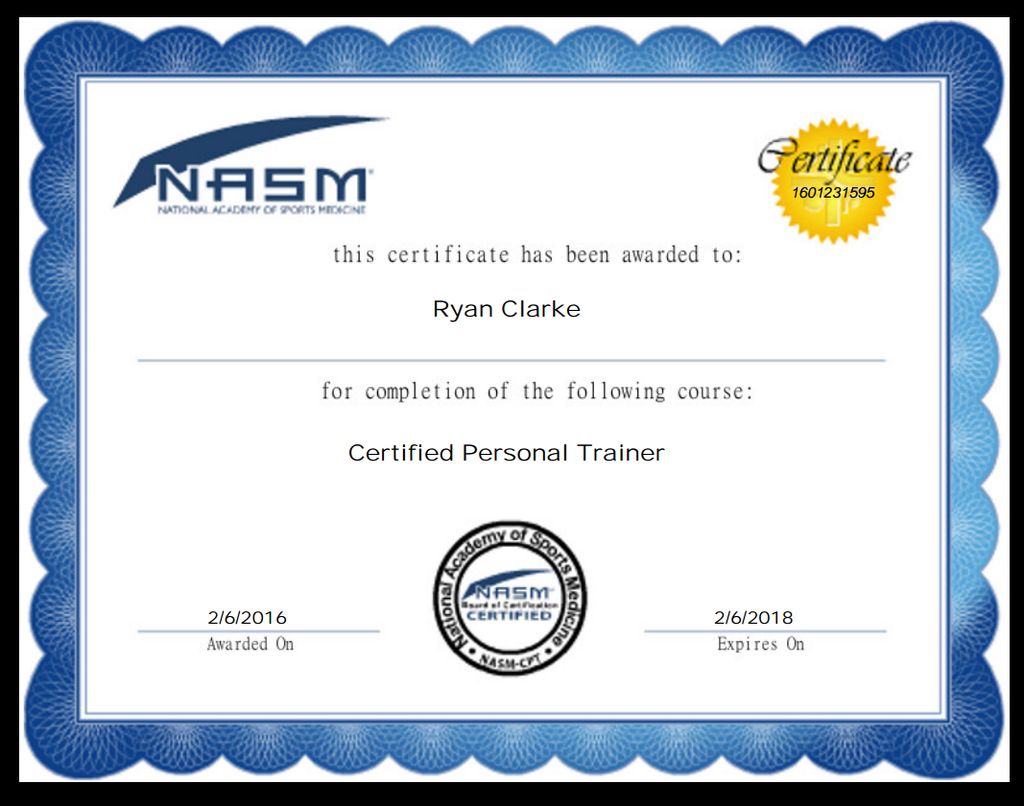 Certified by The National Ac
