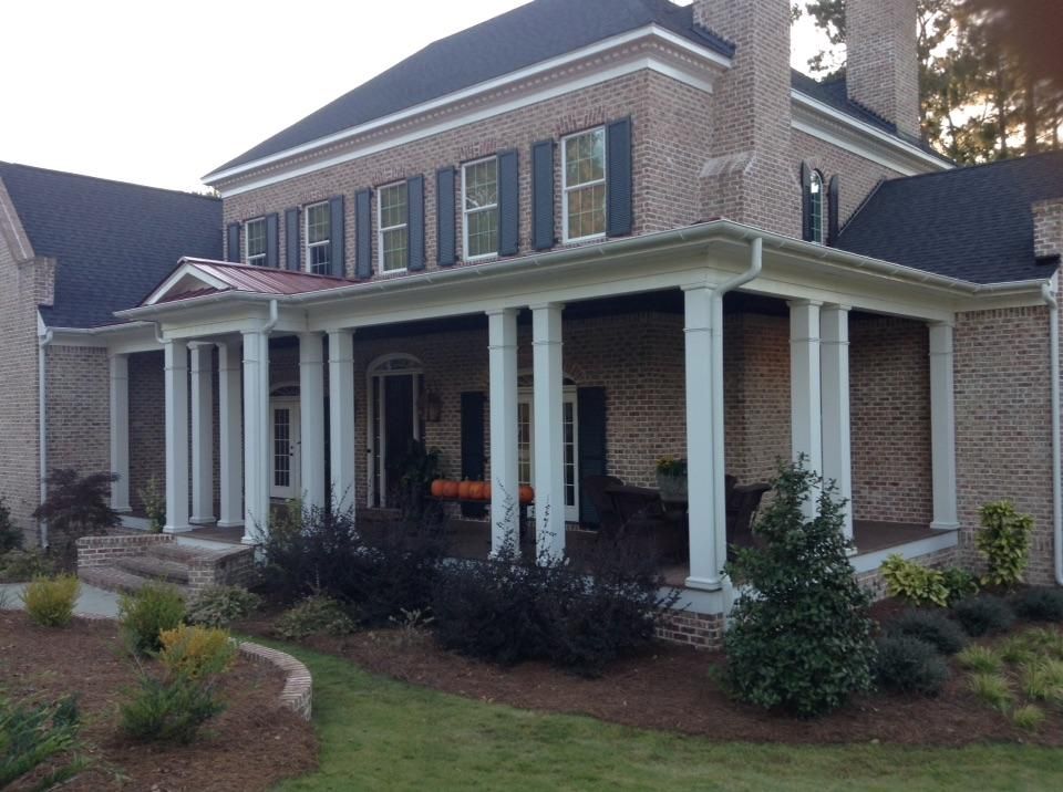 Half round gutters in Blythewood, SC