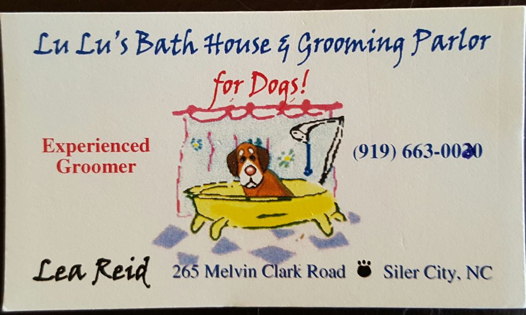 Lulus Bathhouse for dogs