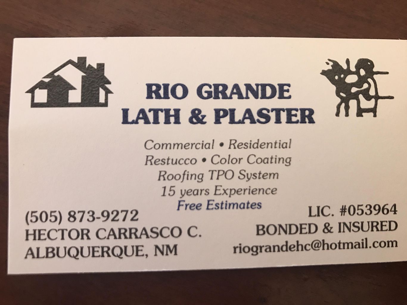 Río Grande Lath & Plaster Albuquerque, NM Thumbtack