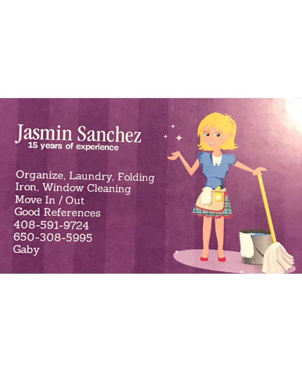 Jasmin Sanchez House Cleaning