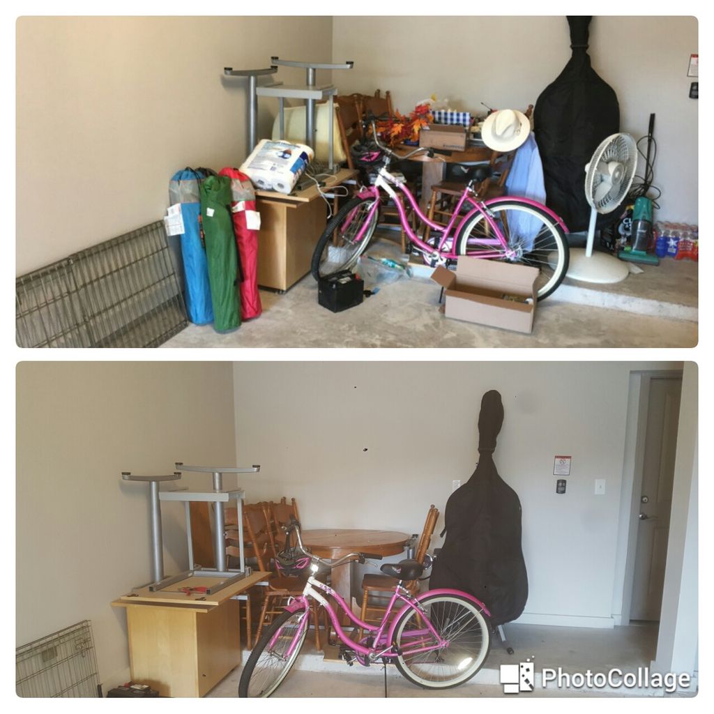 Garage - Before and After