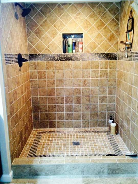 shower enclosure remodel