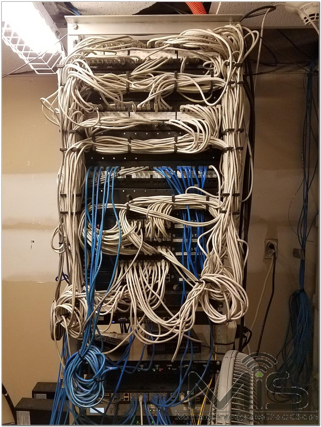Before WiFi Upgrade at a Hotel
