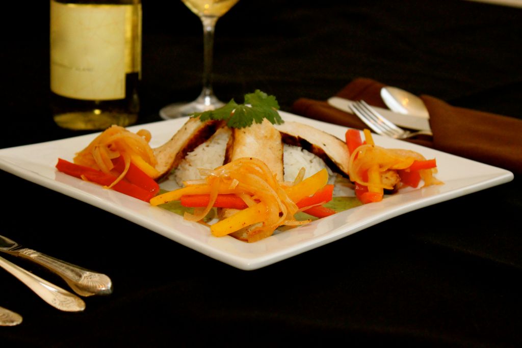 Southwestern Style Chicken w/Jasmine Rice