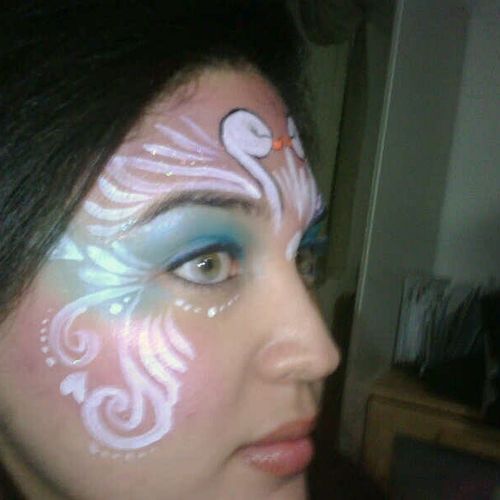 Swan Princess By: Alicia's Face Painting